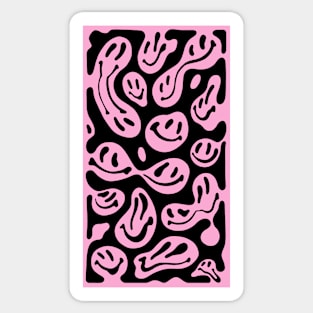 Melting Smiles - Light Pink Sticker